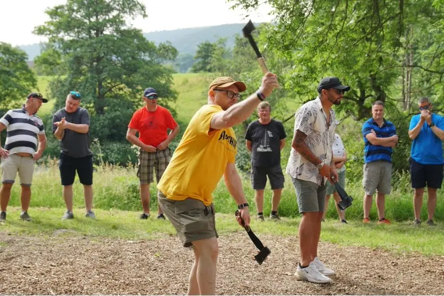 Archery Axe Throwing with Bearded Men Adventures