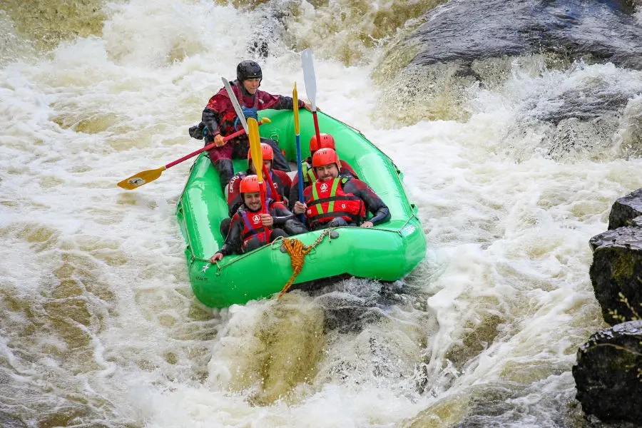 White Water Rafting with Bearded Men Adventures